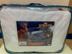 TRAPUNTA FLANELLA LETTO SINGOLO SPIDERMAN
