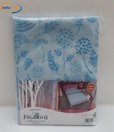 COMPLETO LETTO SINGOLO FROZEN 2 CELESTE
