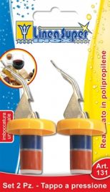 TAPPO AD ESPANSIONE UNIVERSALE COLORATO 2 PEZZI