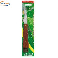 COLTELLO DA FUNGHI CON MANICO IN LEGNO CM 19