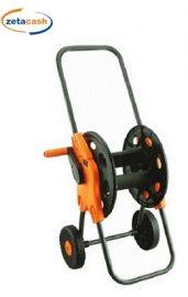 CARRELLO AVVOLGITUBO CON MANICO RECLINABILE PORTATA MAX 45MT