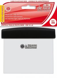 SPATOLA TAGLIA PASTA ACCIAIO INOX CON SPESSORE DECRESCENTE