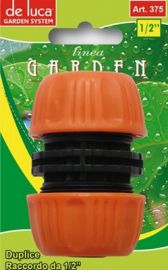 DUPLICE RACCORDO 3/4'' ARANCIO NERO