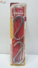 GANCIO DA MACELLERIA IN ACCIAIO INOX 6 PEZZI