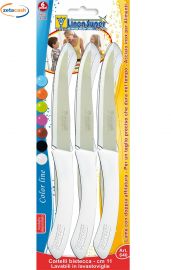 COLTELLI DA BISTECCA INOX BIANCHI 6 PEZZI