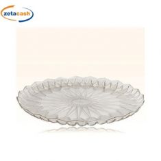 CONF 5 KG VASSOIO STELLA D 24 CM TRASPARENTE