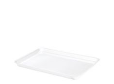 VASSOIO ESPOSIZIONE BIOANCO in PLASTICA, IDONEO per ALIMENTI.