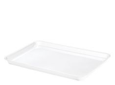 VASSOIO ESPOSIZIONE BIANCO PER ALIMENTI MISURE: 36,5X25 CM.