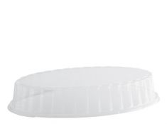 COPERCHIO per VASSOIO GASTRO in PLASTICA TRASPERENTE. 44 x 29cm. - H. 7 cm.