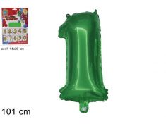 PALLONCINO AD ELIO NUMERO 1 VERDE