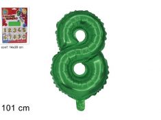 PALLONCINO AD ELIO NUMERO 8 VERDE