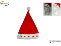 CAPPELLO BABBO NATALE CON LUCI