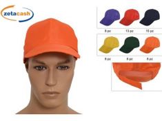 CAPPELLINO CON VISIERA CON STRAPPO REGOLABILE