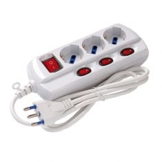 PRESA MULTIPLA 3 PRESE BIPASSO