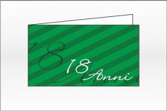 BIGLIETTI PERSONALIZZABILI 18 ANNI