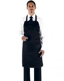 GREMBIULE CON PETTORINA NERO