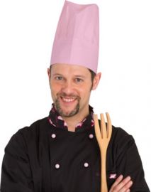 CAPPELLO CUOCO CARTA ROSA