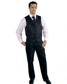 GILET UOMO SFODERATO POLY 100 % NERO TG. S