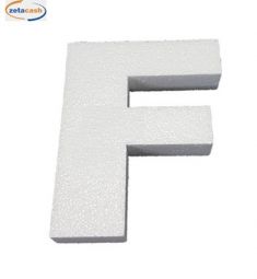 LETTERA FESTONE F POLISTIROLO