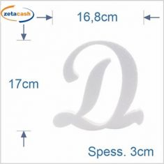 LETTERA PUZZLE D CORSIVO MAIUSCOLA