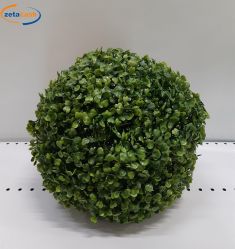 PALLA SINTETICA DI BOSSO FOGLIE VERDI D 35 CM
