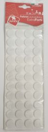 FELTRINI AUTOADESIVI EXTRAFORTI DIAM. 20 BIANCO
