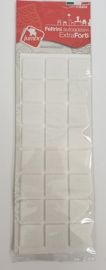 FELTRINI AUTOADESIVI EXTRAFORTI CM. 2,8X2,8 BIANCO