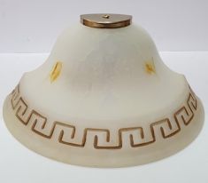 APPLIQUE COLORE MARMO CON ATTACCO LAMPADINA E 27