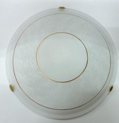 PLAFONIERA D. 40 BIANCA CHERIE - 2 ATTACCHI E27