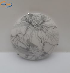 PLAFONIERA D. 30 TONDA LED MATISSE BIANCO GRIGIO OPACO LUCIDO