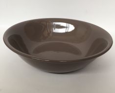 INSALATIERA IN CERAMICA TAUPE DIAM 25 CM