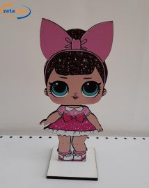 SAGOMA IN LEGNO LOL SURPRISE