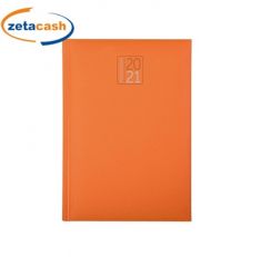 AGENDA 2021 SETTIMANALE ARANCIO 132 PAG 17 X 24 CM