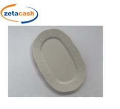 PIATTO OVALE IN PORCELLANA FULYA CM 28 X18
