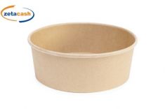 INSALATIERA IN CARTA BAMBOO RICICLABILE CM 15xh6 50 PEZZI