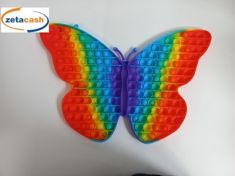 POP IT A FORMA DI FARFALLA MULTICOLOR CM 40X30