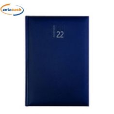 AGENDA BIGIORNALIERA 2022 BLU 240 PAGINE CM 7X10