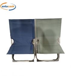 SPIAGGINA SPALLA BASSA IN ACCIAIO E TESSUTO OXFORD