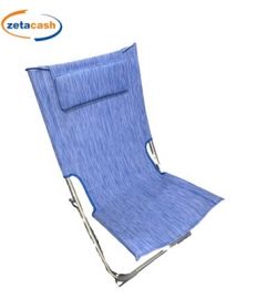 SPIAGGINA IN ACCIAIO VERNICIATO SPALLA ALTA CON CUSCINO