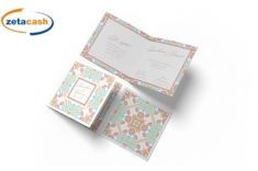 CONF. 10 PZ PARTECIPAZIONI CON BUSTA ALOHA 16X16 CM