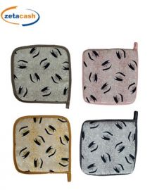 PRESINA IN COTONE DECORO OCCHI 17 X 17 CM