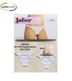 TANGA DONNA JADOR TAGLIA 2 BIANCA