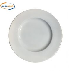 PIATTO FRUTTA IN PORCELLANA AMELIA AVORIO 23 CM