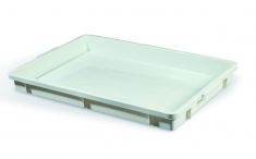 CONTENITORE per PASTELLE BIANCO in PLASTICA IMPILABILE con MANIGLIE