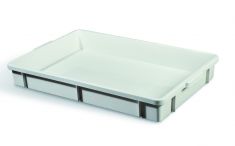 CONTENITORE STANDARD 20LT PER PASTELLE BIANCO IN PLASTICA