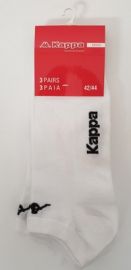 CALZINI FANTASMINI 3 PAIA KAPPA BIANCO TAGLIA 42 44