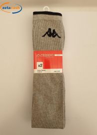 CALZINI KAPPA IN COTONE GRIGI 2 PEZZI