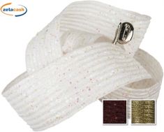 NASTRO DECORATIVO GLITTERATO NATALIZIO