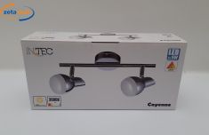 LAMPADARIO 2 LAMPADE CROMO 3000K