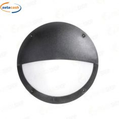 PLAFONIERA CIRCOLARE LUCIA EL NERO OPALE E27 WALL